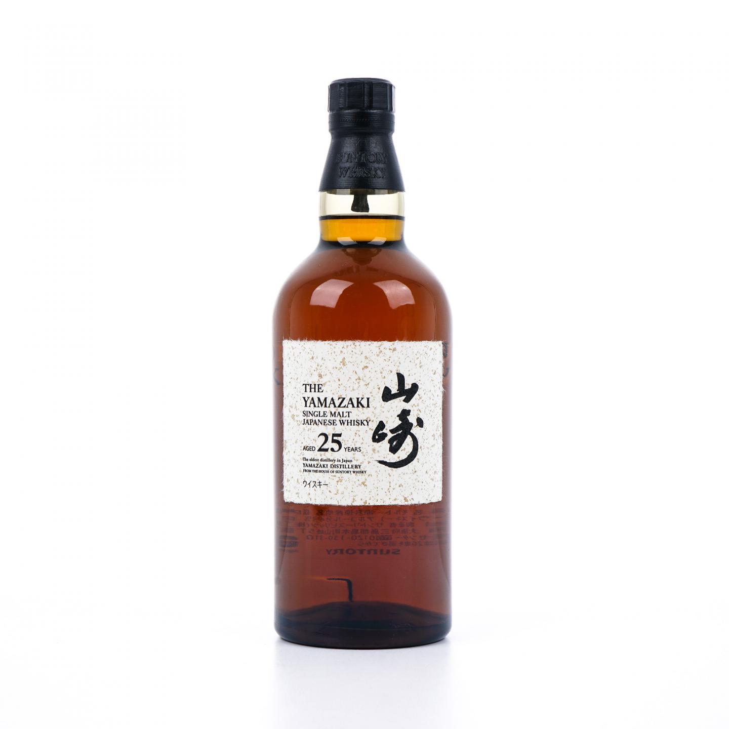 山崎 25年 新版 700ML 礼盒