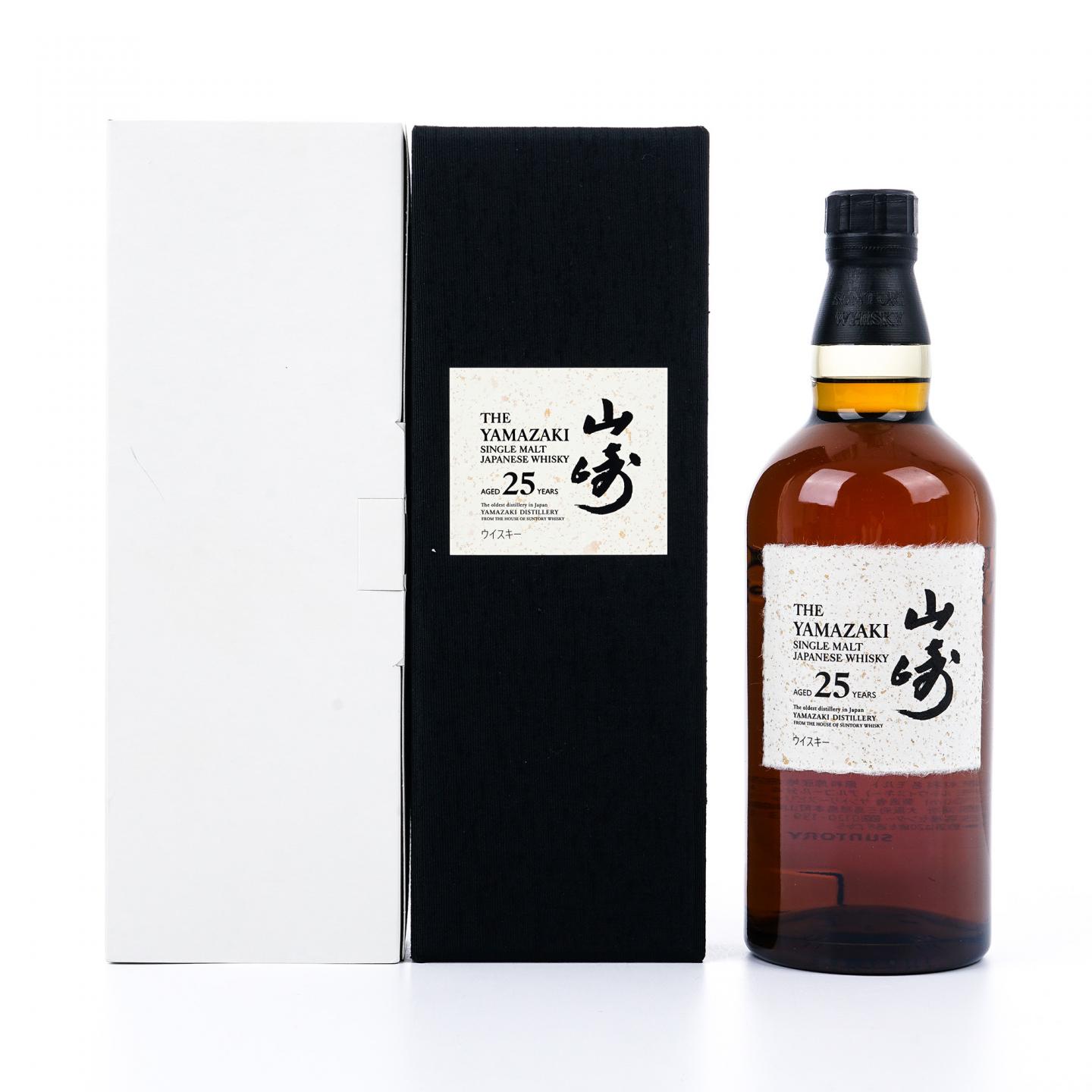 山崎 25年 新版 礼盒 700ML