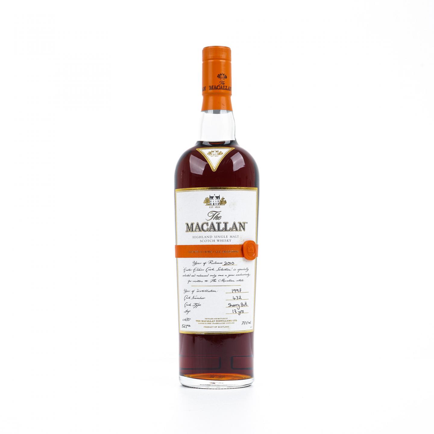 Macallan 麦卡伦 13年 1997-2010 雪莉桶#432