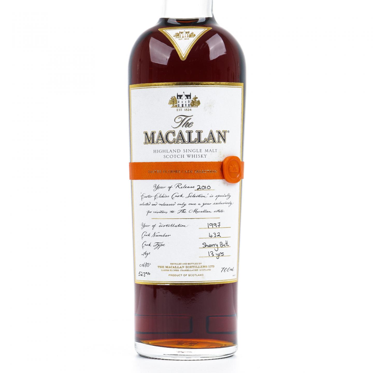 Macallan 麦卡伦 13年 1997-2010 雪莉桶#432