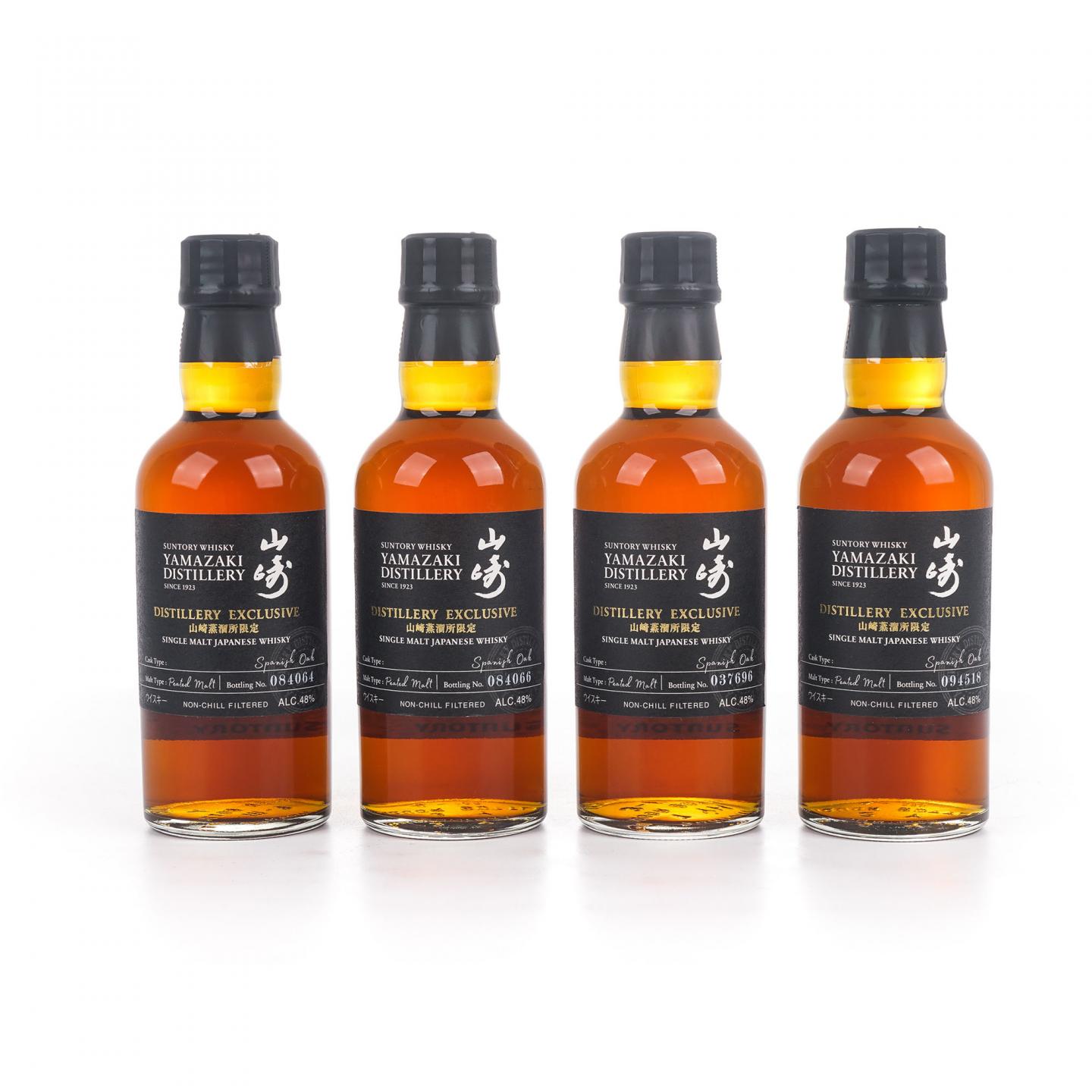 【中样】山崎蒸馏所限定 Peated Malt 4支组*180ml