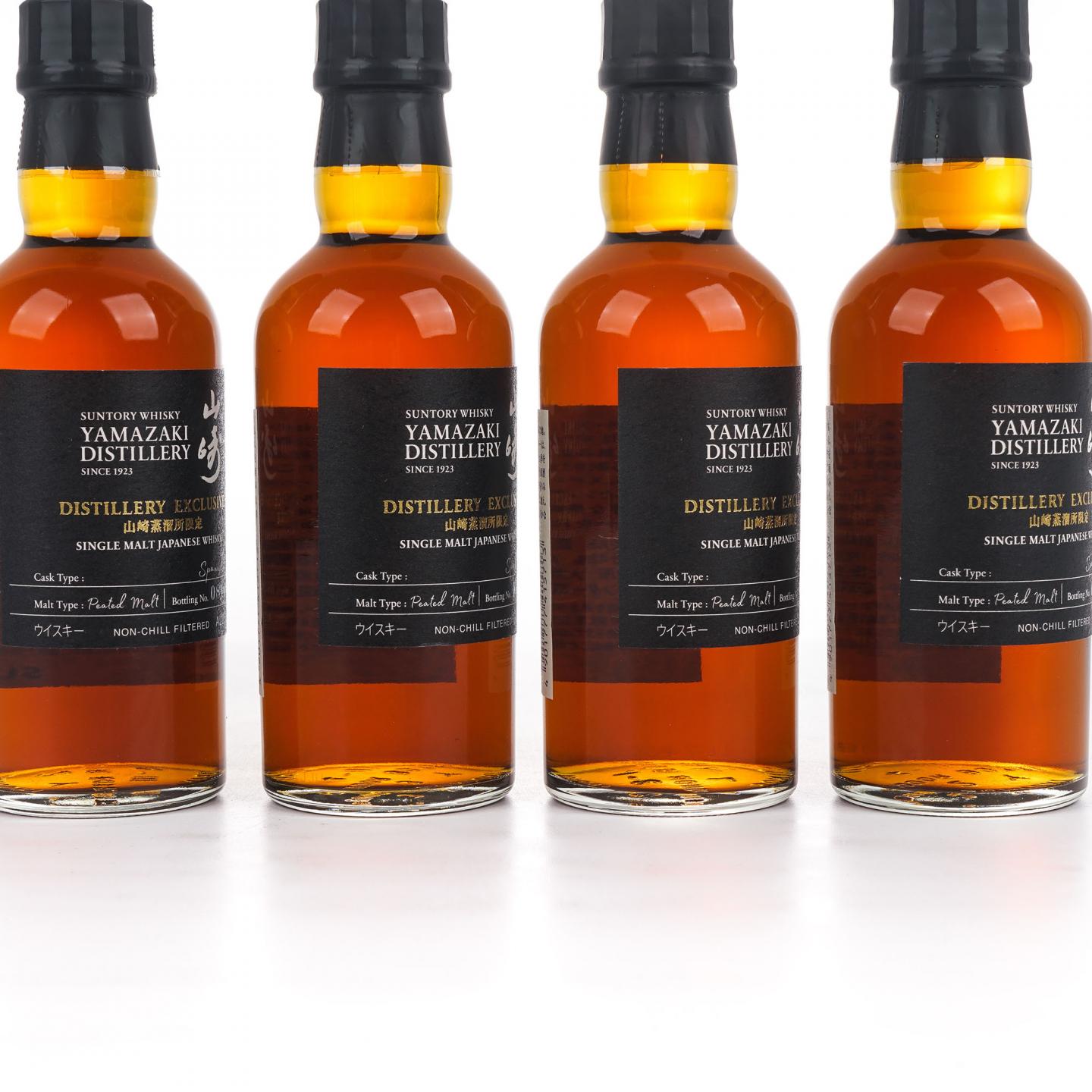 【中样】山崎蒸馏所限定 Peated Malt 4支组*180ml