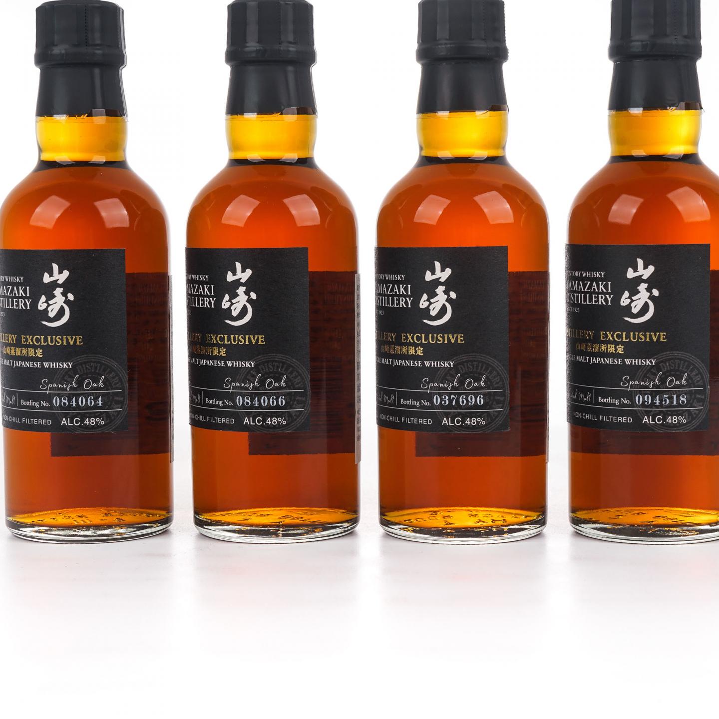【中样】山崎蒸馏所限定 Peated Malt 4支组*180ml