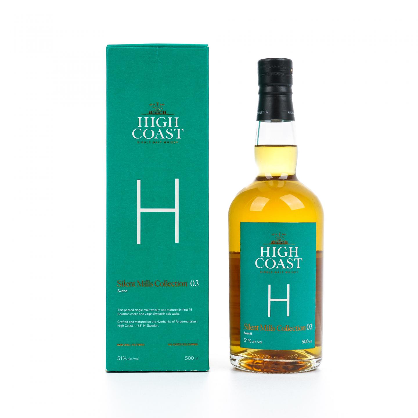 High Coast 海歌 2021 寂静木枋03 泥煤 单麦 500ml