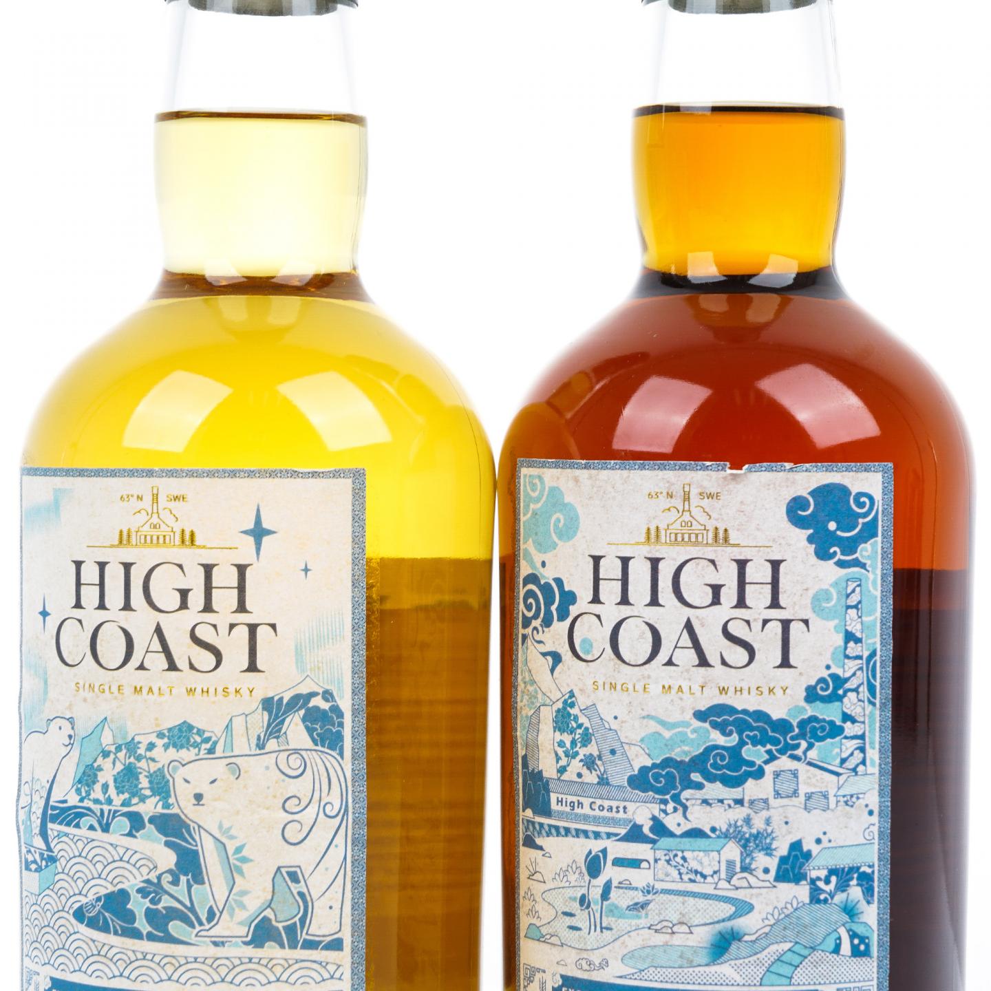 High Coast 海歌 2020 麦芽先生选桶 单麦 2瓶组*500ml