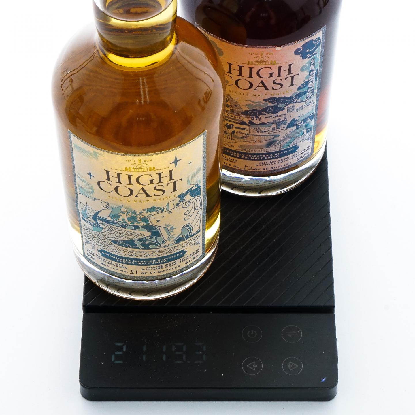 High Coast 海歌 2020 麦芽先生选桶 单麦 2瓶组*500ml