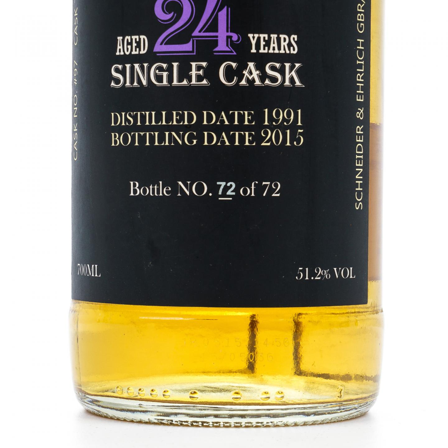 Springbank 云顶 24年 1991-2015 私人订制 桶号#97