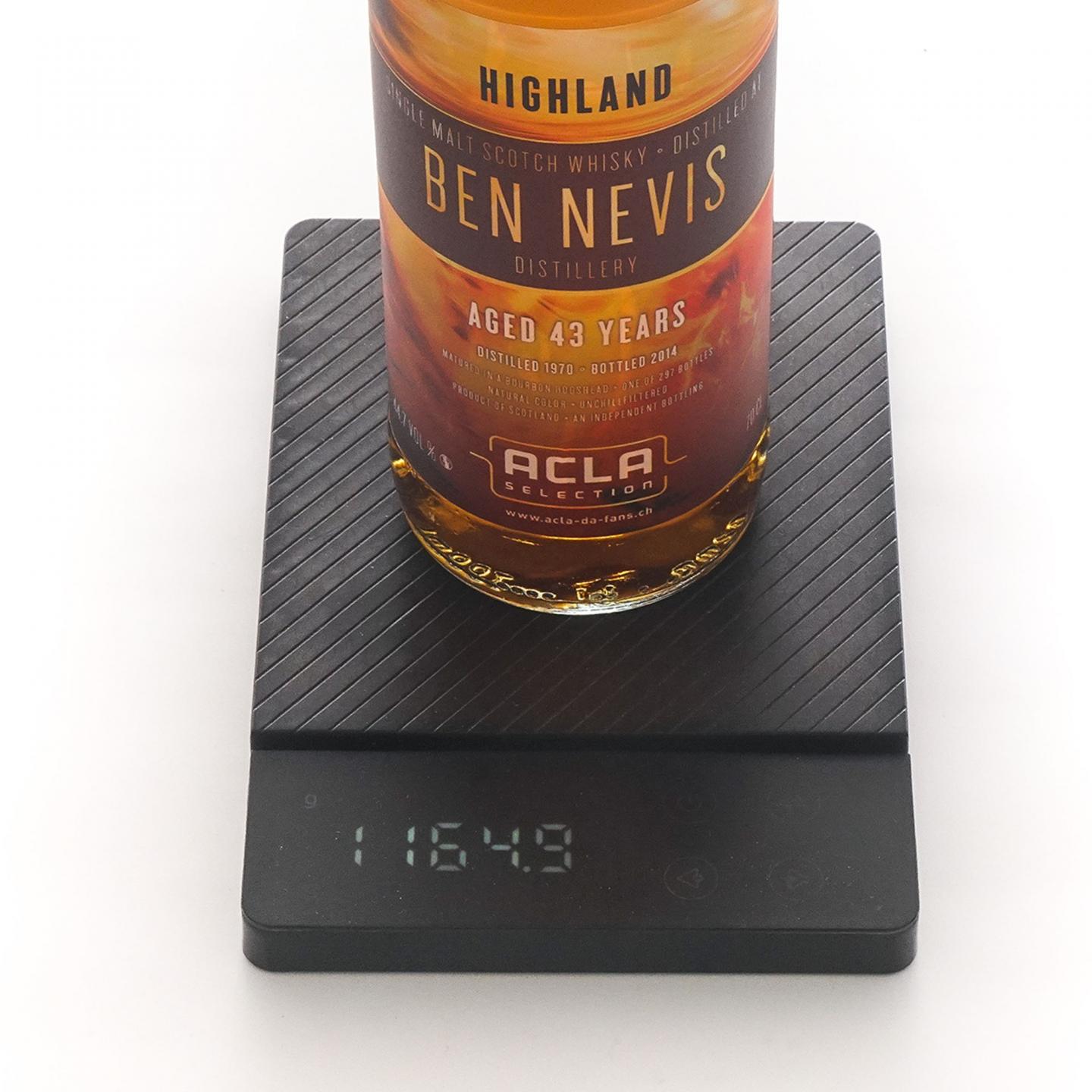 Ben Nevis 本尼维斯 43年 1970-2014 AdF 44.7%Vol.