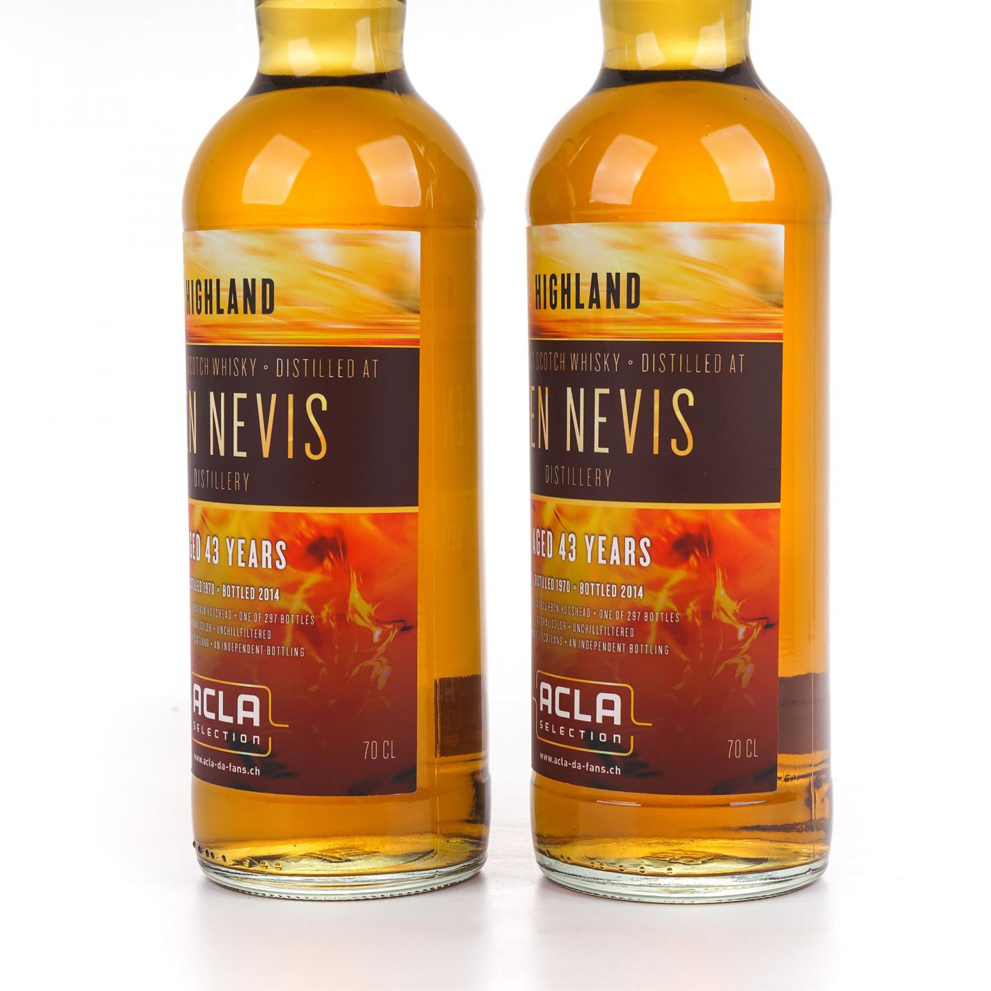 Ben Nevis 本尼维斯 43年 1970-2014 AdF 2瓶组*700ml