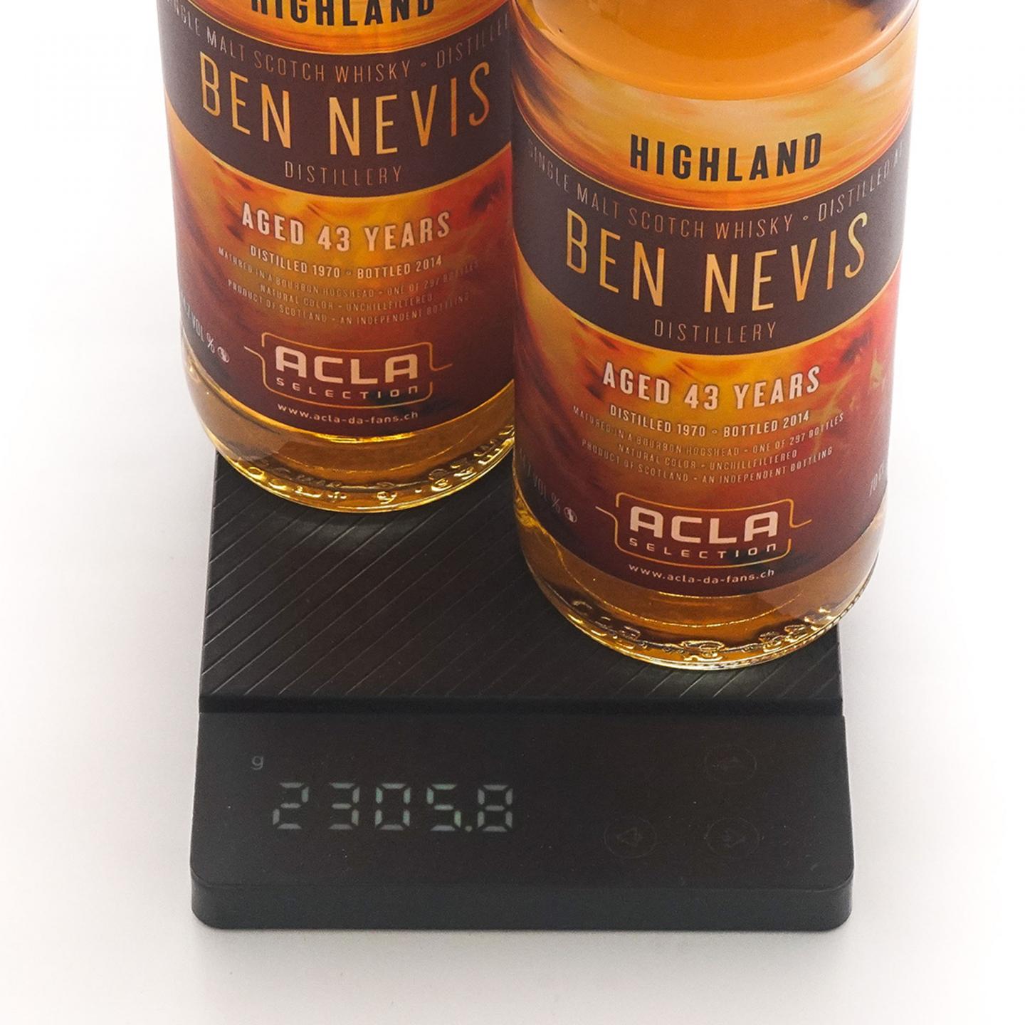 Ben Nevis 本尼维斯 43年 1970-2014 AdF 2瓶组*700ml
