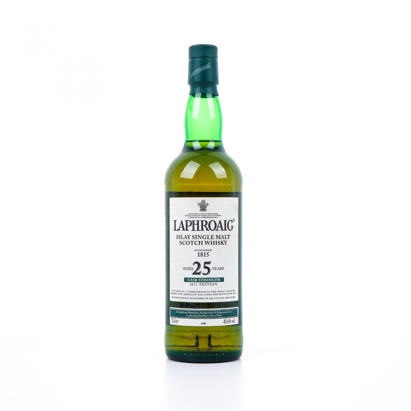 Laphroaig 拉弗格 25年 2011 桶强