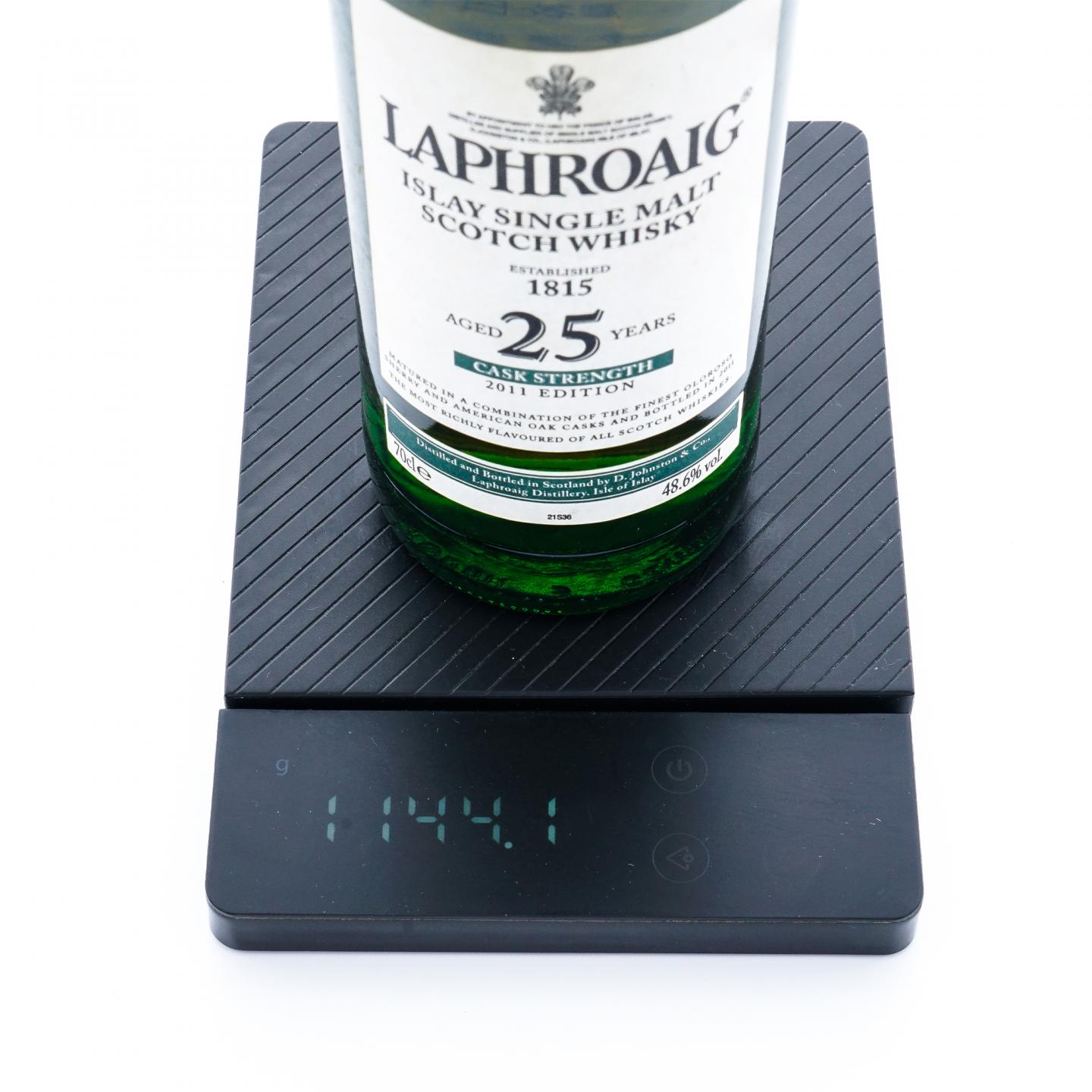 Laphroaig 拉弗格 25年 2011 桶强