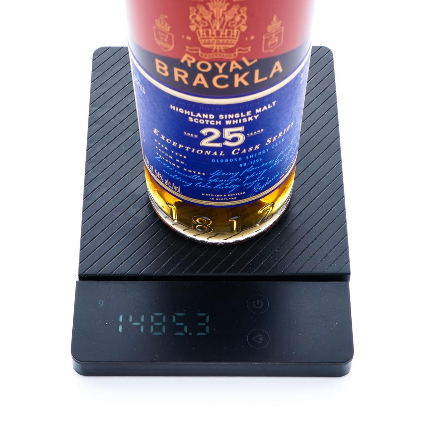 Royal Brackla 皇家布莱克拉 25年 2021 雪莉桶 ECS系列 行货