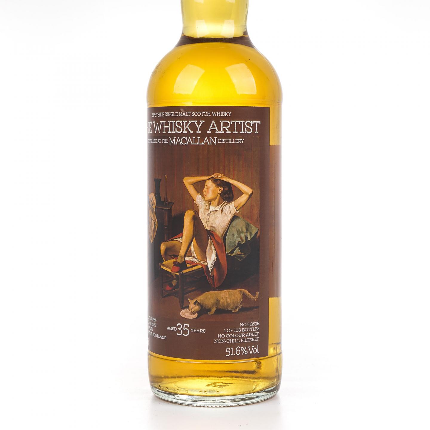 Macallan 麦卡伦 35年 1986-2022 雪莉桶#51383R 700ml