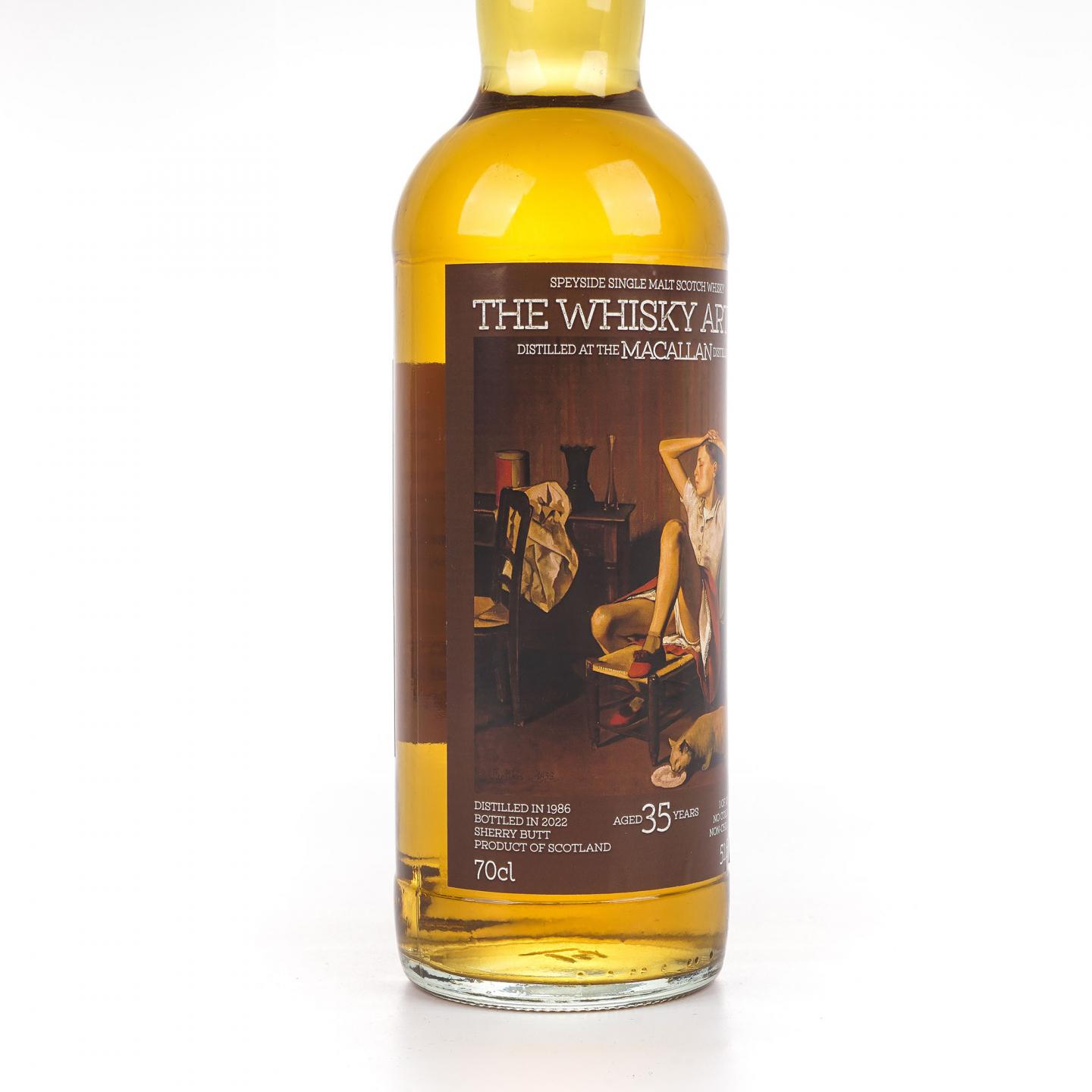 Macallan 麦卡伦 35年 1986-2022 雪莉桶#51383R 700ml