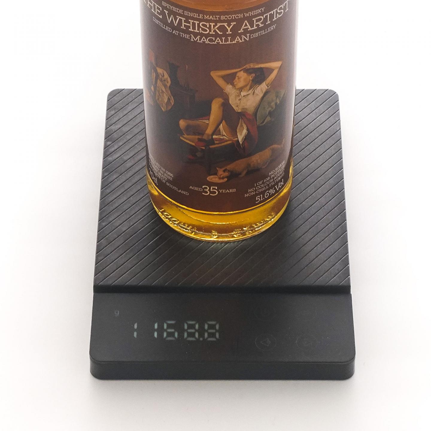 Macallan 麦卡伦 35年 1986-2022 雪莉桶#51383R 700ml
