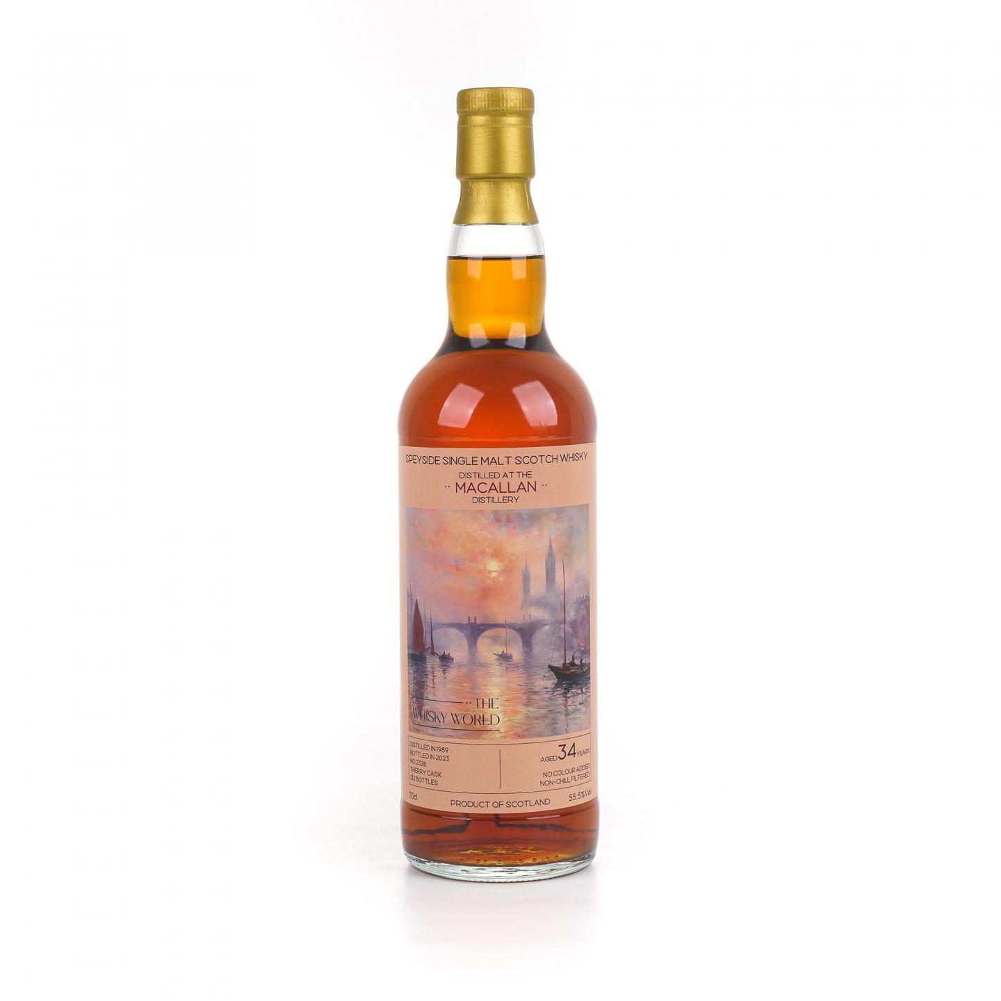 Macallan 麦卡伦 34年 1989-2023 雪莉桶#2328