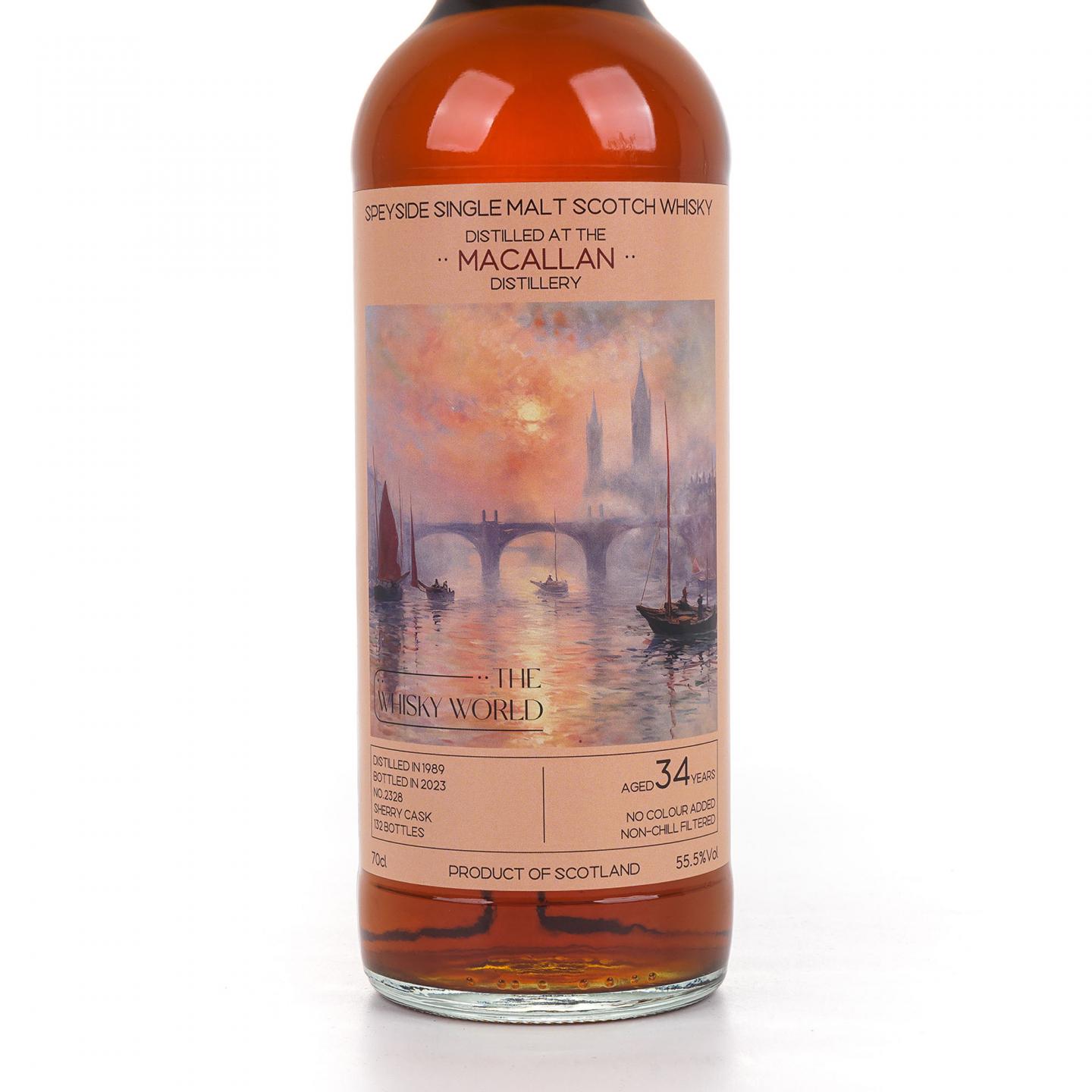 Macallan 麦卡伦 34年 1989-2023 雪莉桶#2328