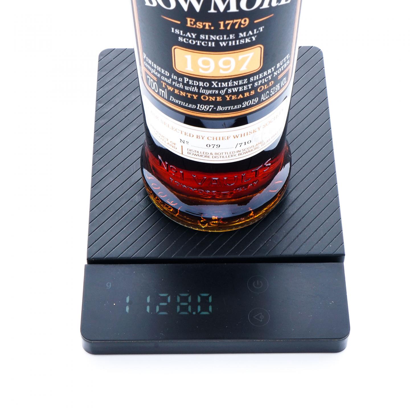 Bowmore 波摩 21年 1997-2019 CWS单桶 雪莉桶后熟 行货