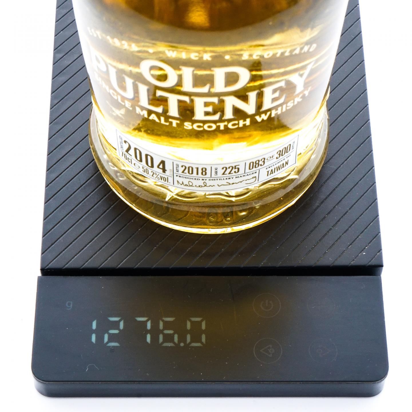 Old Pulteney 老富特尼 2004-2018 桶号#225