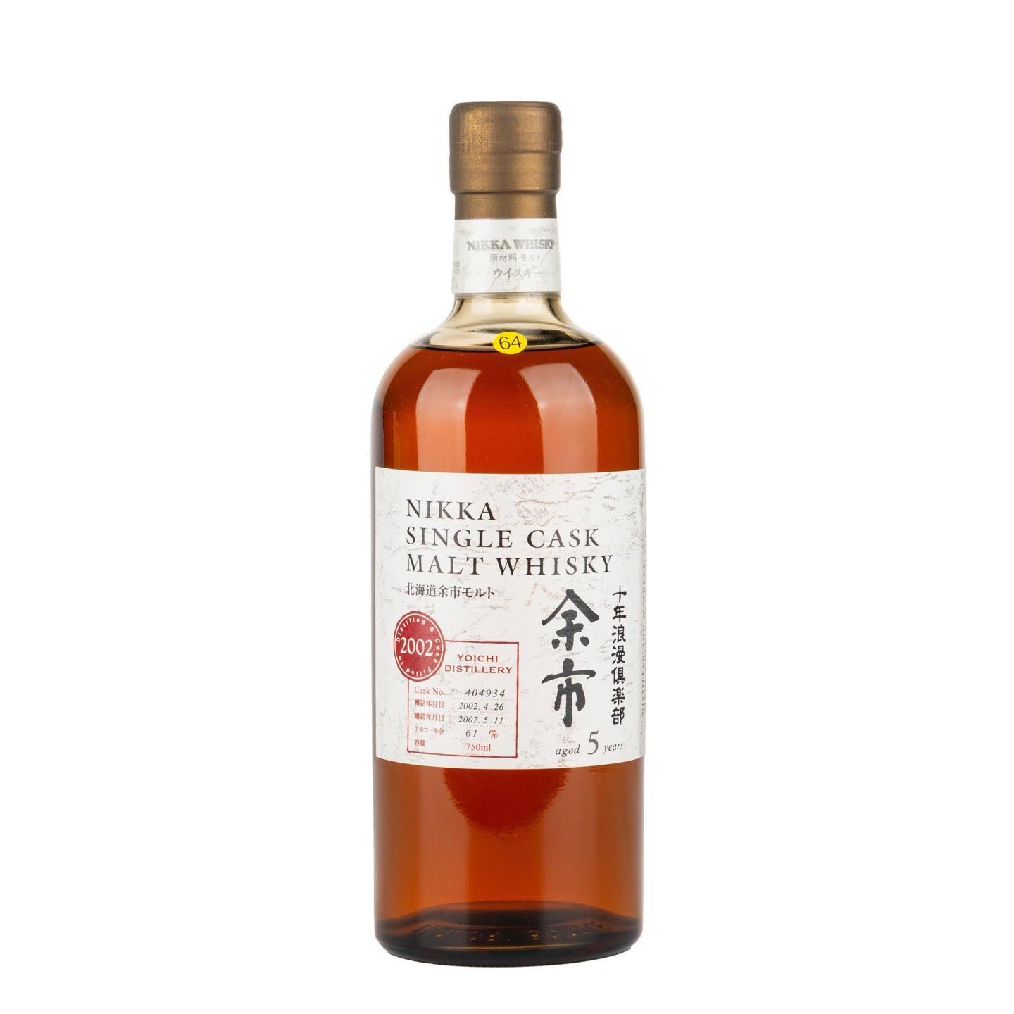 Yoichi 余市 5年 2002-2007 单桶#404934 750ml