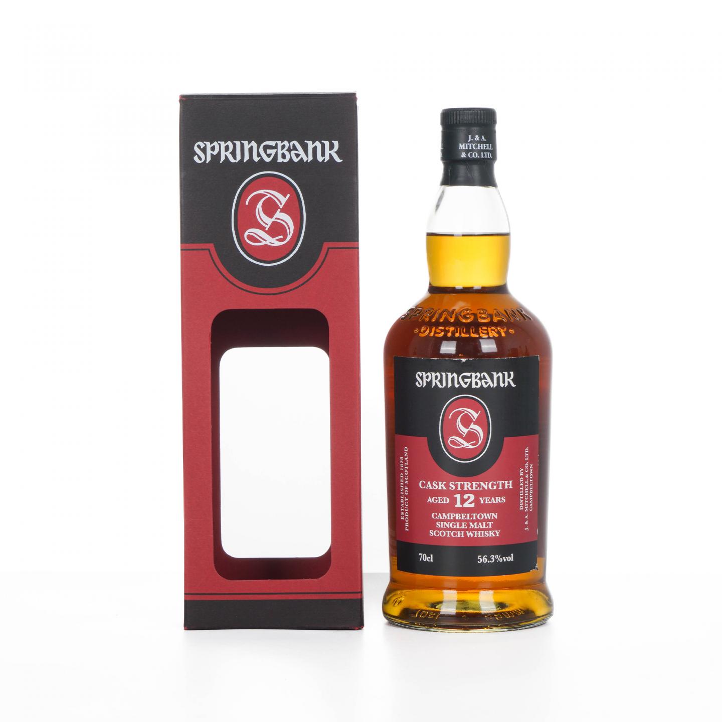 Springbank 云顶 12年 2018 桶强