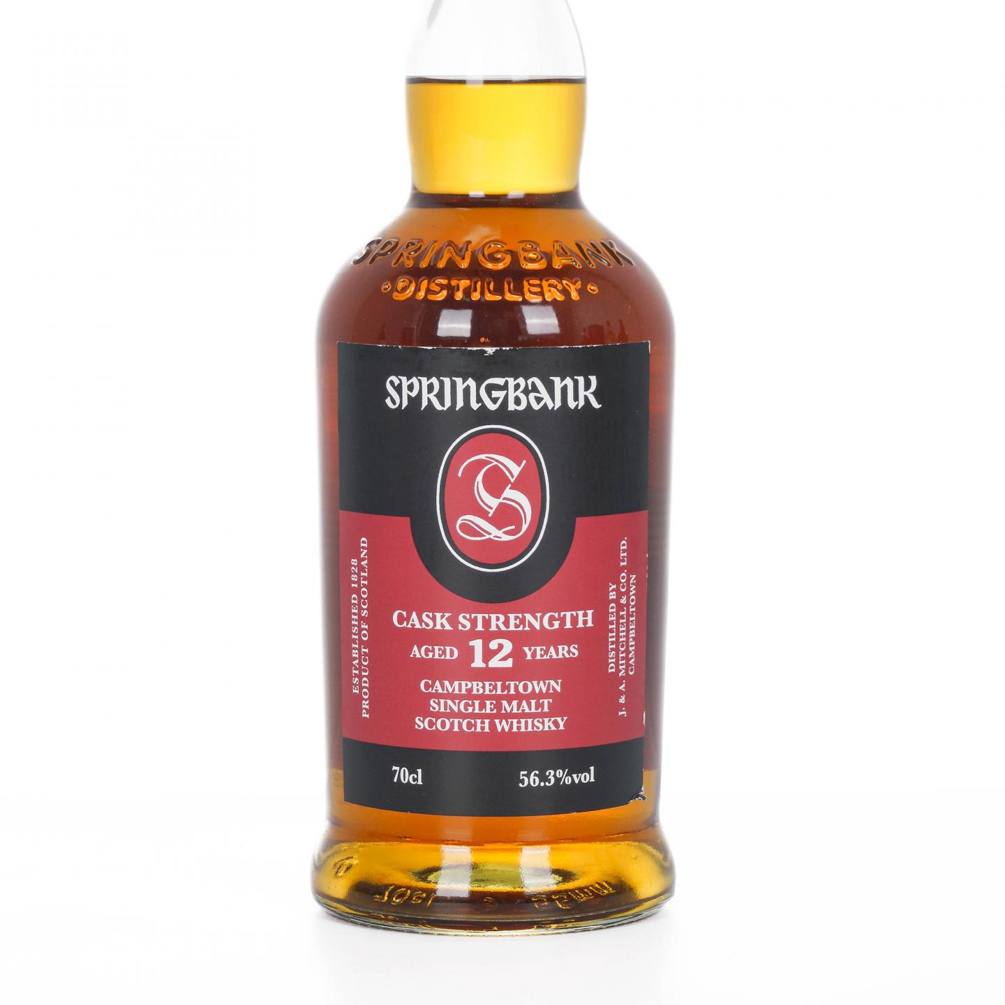Springbank 云顶 12年 2018 桶强