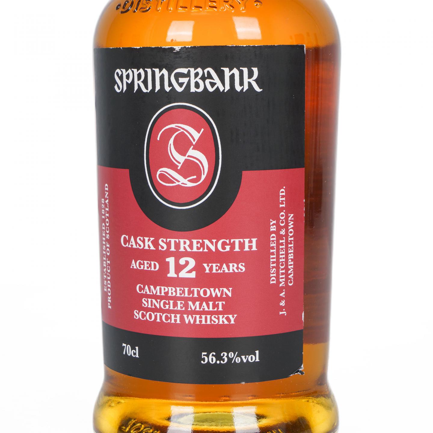 Springbank 云顶 12年 2018 桶强