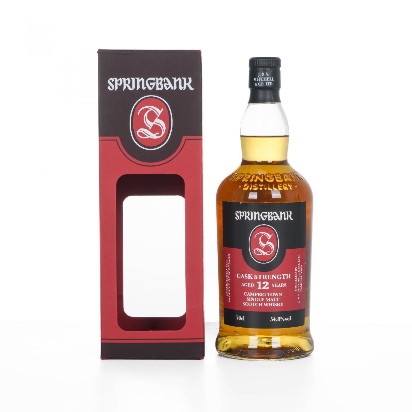 Springbank 云顶 12年 2018 桶强 54.8%