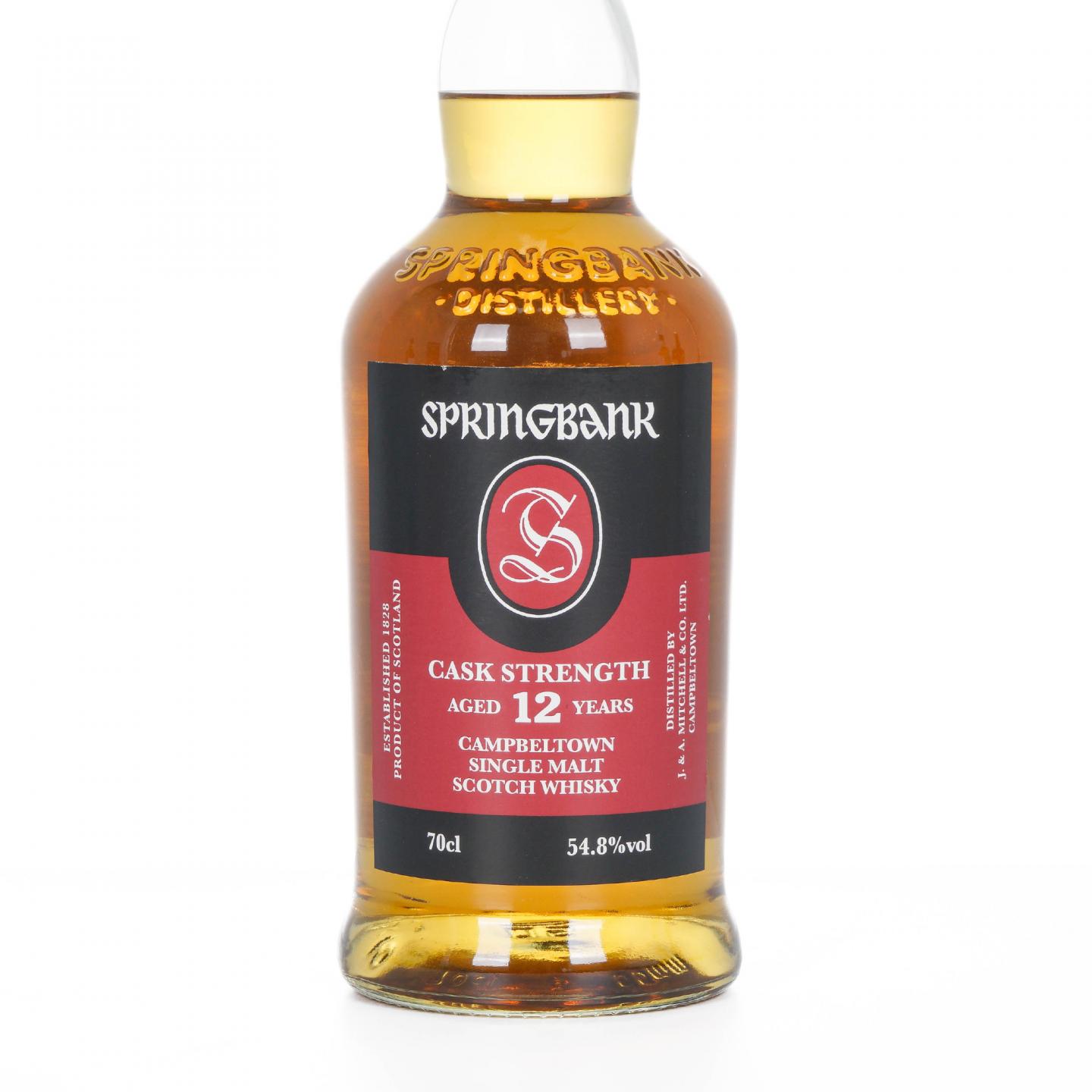 Springbank 云顶 12年 2018 桶强 54.8%