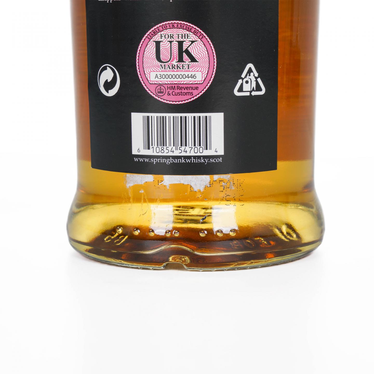 Springbank 云顶 12年 2018 桶强 54.8%