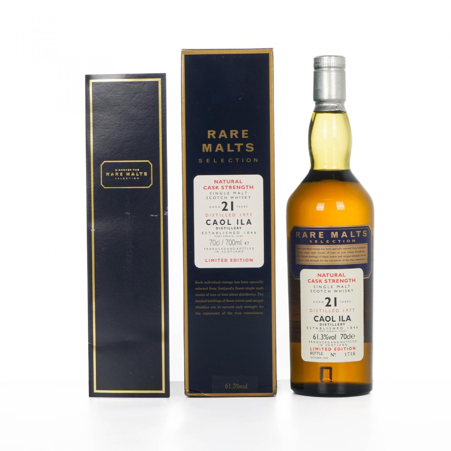 Caol Ila 卡尔里拉 21年 1977-1999 RMS 桶强