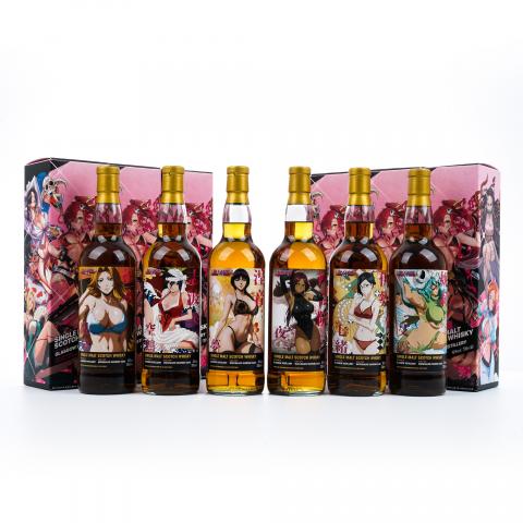 Glasgow 格拉斯哥 2023 雪莉桶 动漫标 6支组