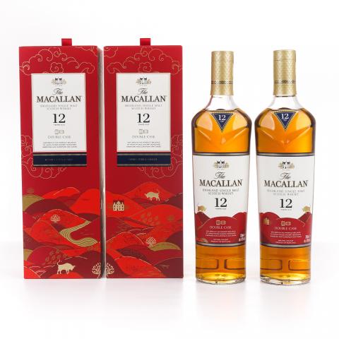 Macallan 麦卡伦 12年 中国牛年特别版 2支组