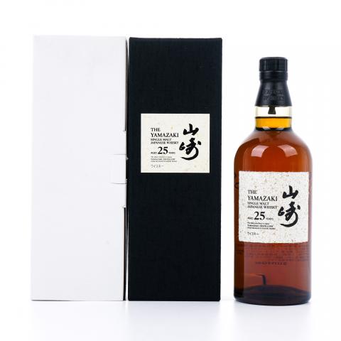 山崎 25年 新版 700ML 礼盒