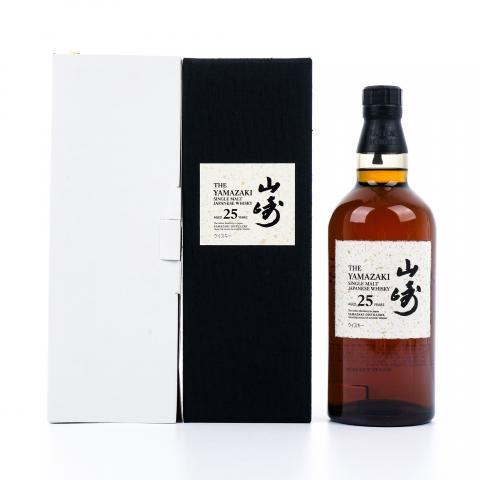 山崎 25年 新版 700ml 礼盒