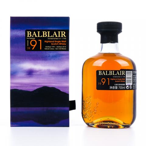 Balblair 巴布莱尔 1991-2018 第3版