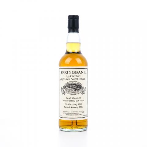 Springbank 云顶 22年 1997-2020 单桶#582
