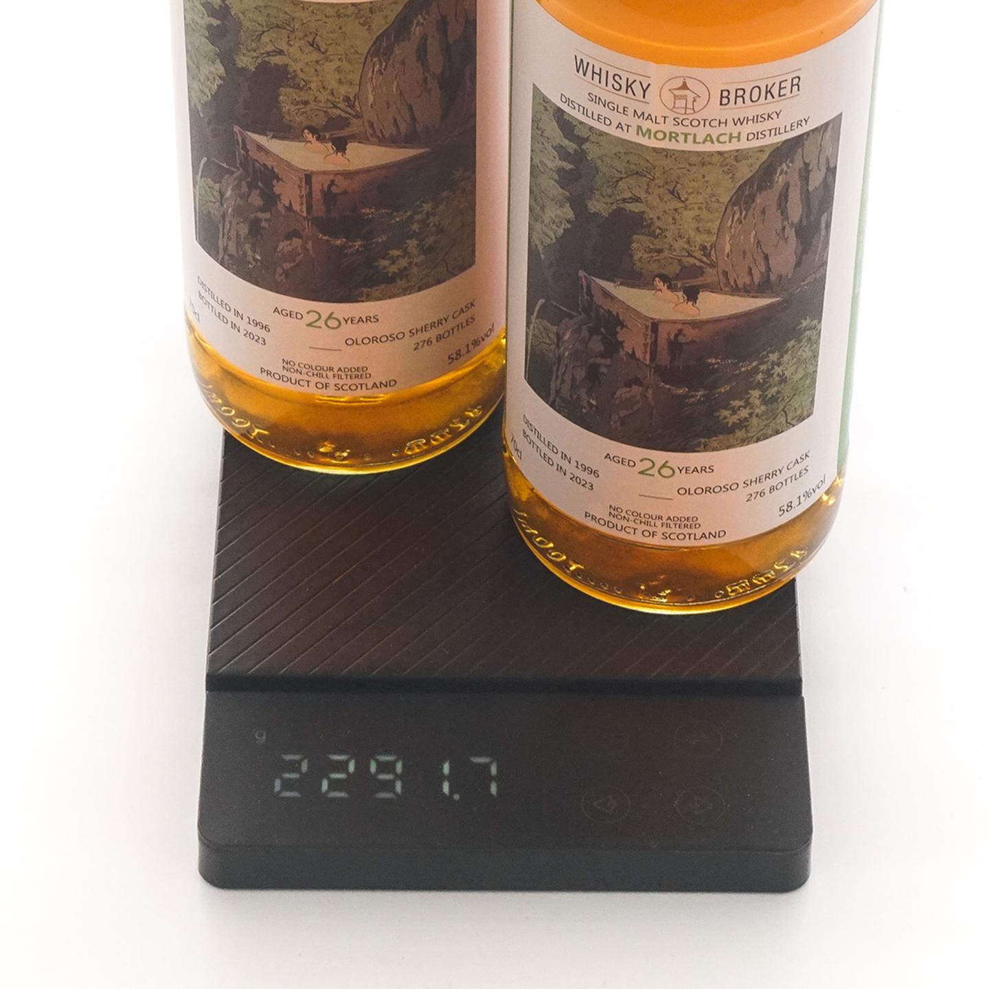 Mortlach 慕赫 26年 1996-2023 雪莉桶 WhB 2瓶组