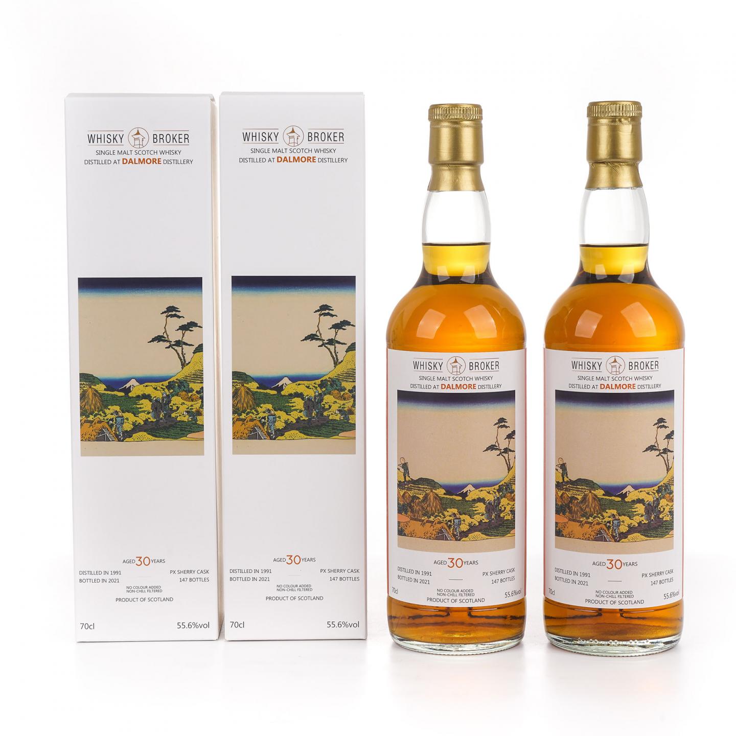 Dalmore 达尔摩 30年 1991-2021 WhB 2支组