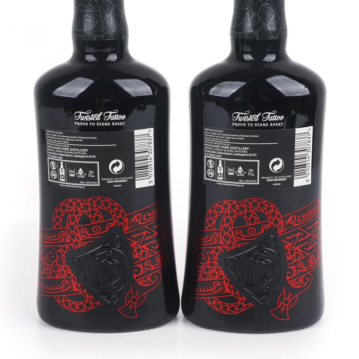 Highland Park 高原骑士 16年 Twisted Tattoo 2瓶组*700ml
