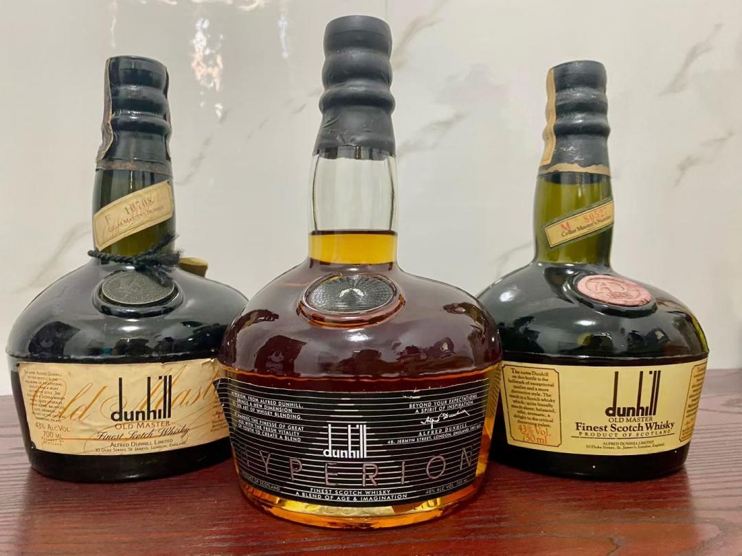 登喜路威士忌40-43度700-750ml/3瓶