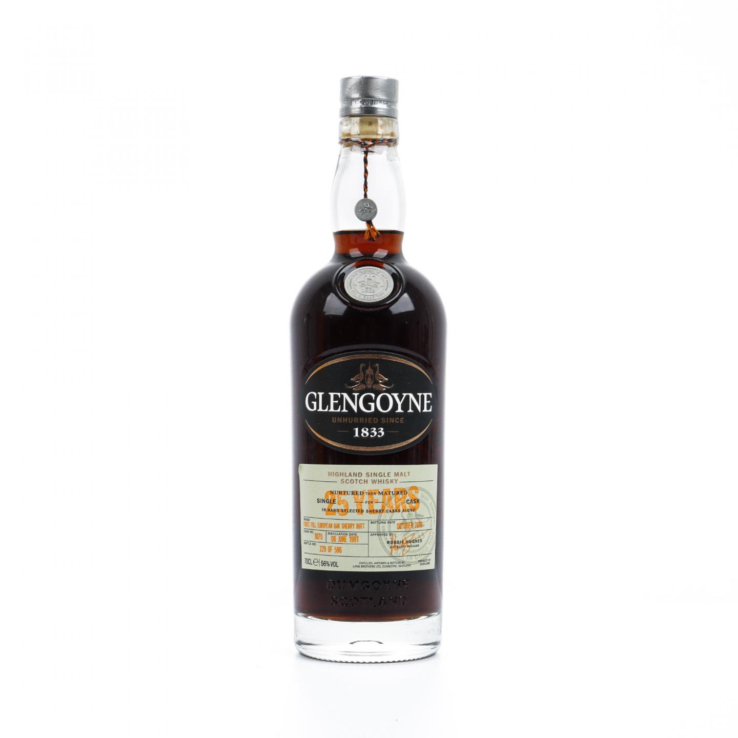 Glengoyne 格兰哥尼 25年 1991-2016 雪莉桶#1870