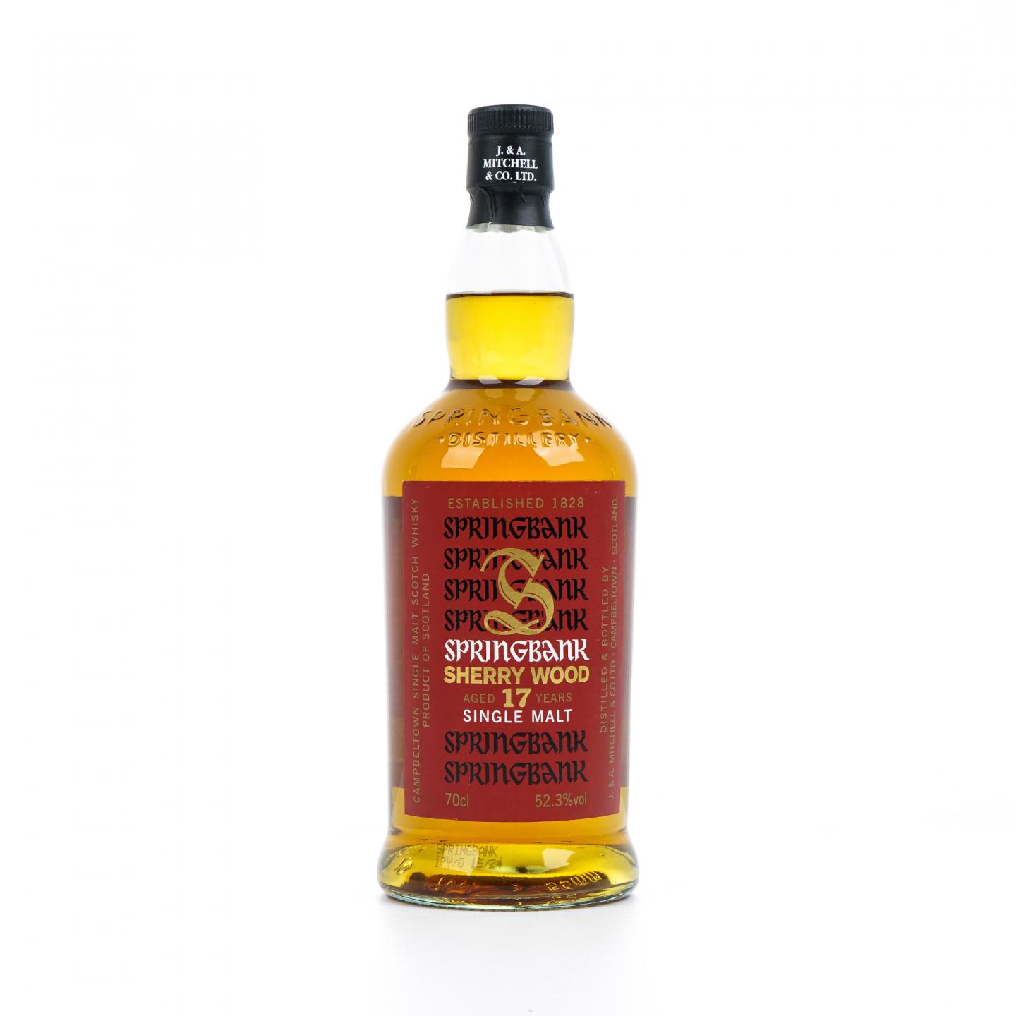Springbank 云顶 17年 1997-2015 雪莉桶
