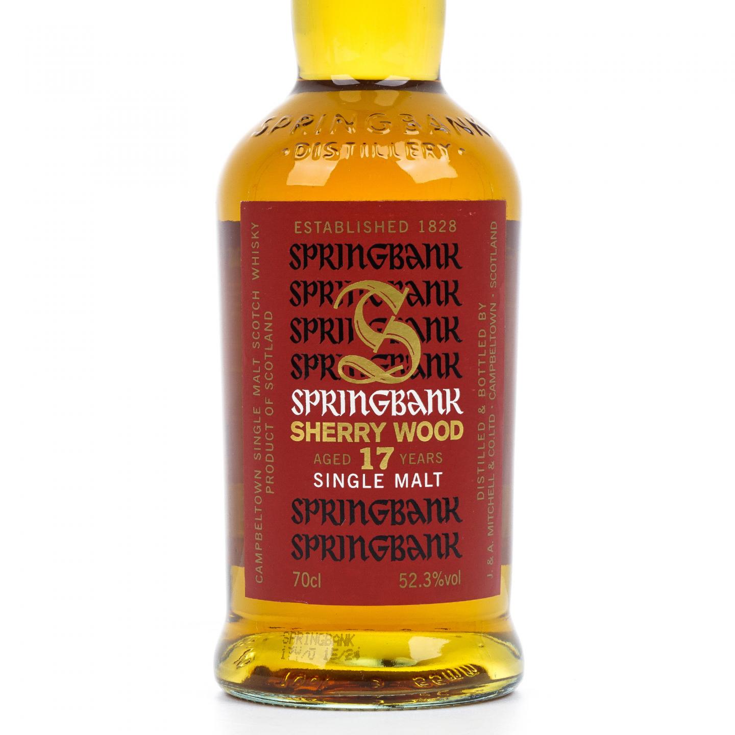Springbank 云顶 17年 1997-2015 雪莉桶
