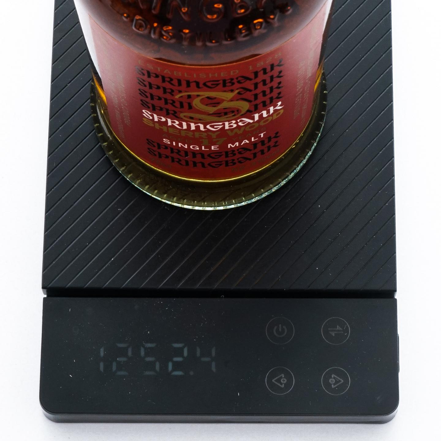 Springbank 云顶 17年 1997-2015 雪莉桶
