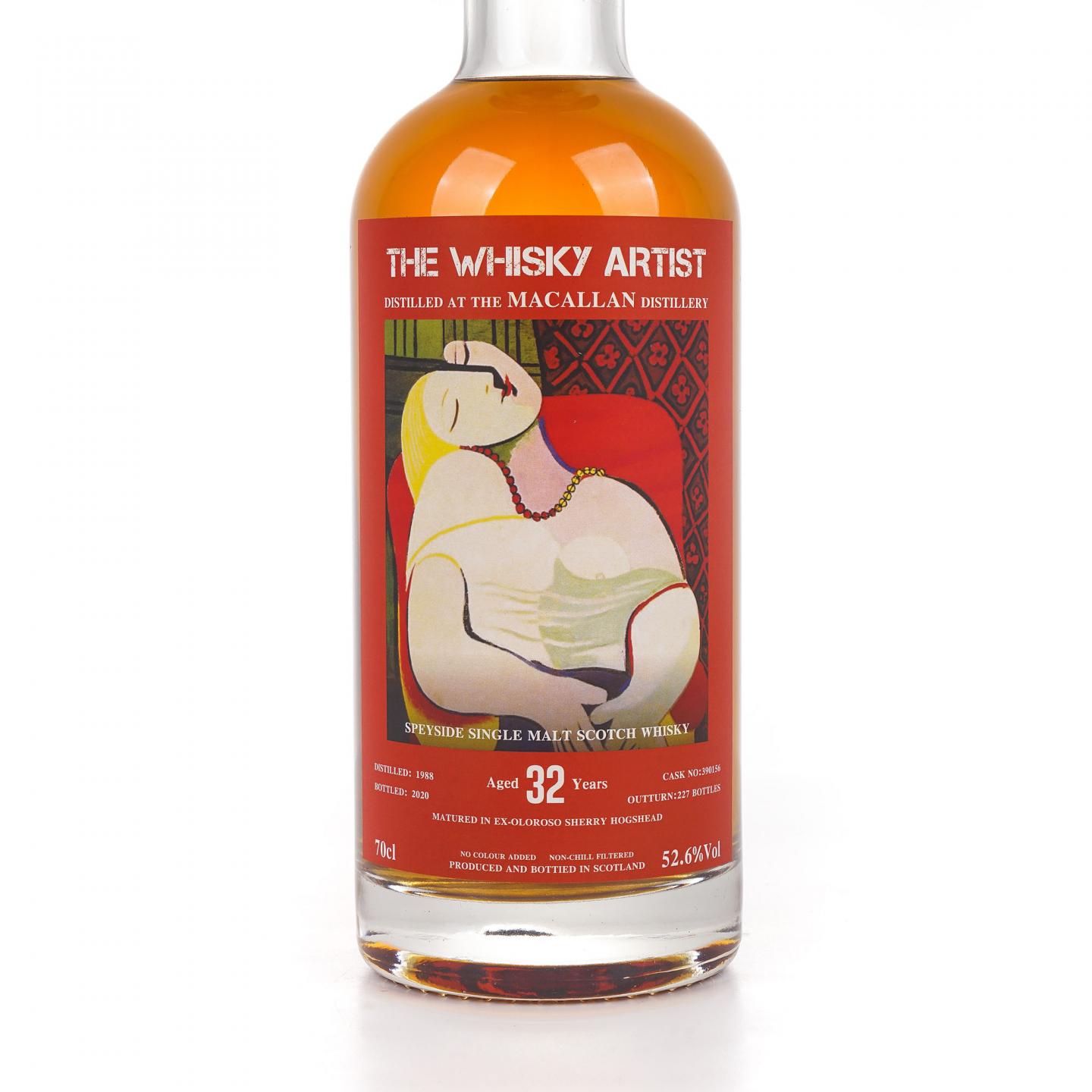 Macallan 麦卡伦 32年 1988-2020 雪莉桶#390156