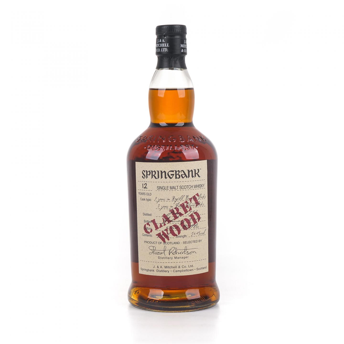 Springbank 云顶 12年 1997-2010 Claret风味桶