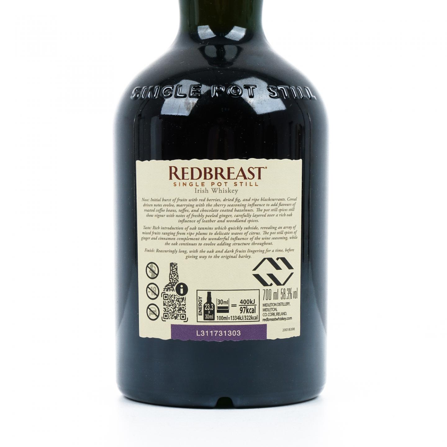 Redbreast 知更鸟 22年 2023 雪莉单桶#32336 LMDW