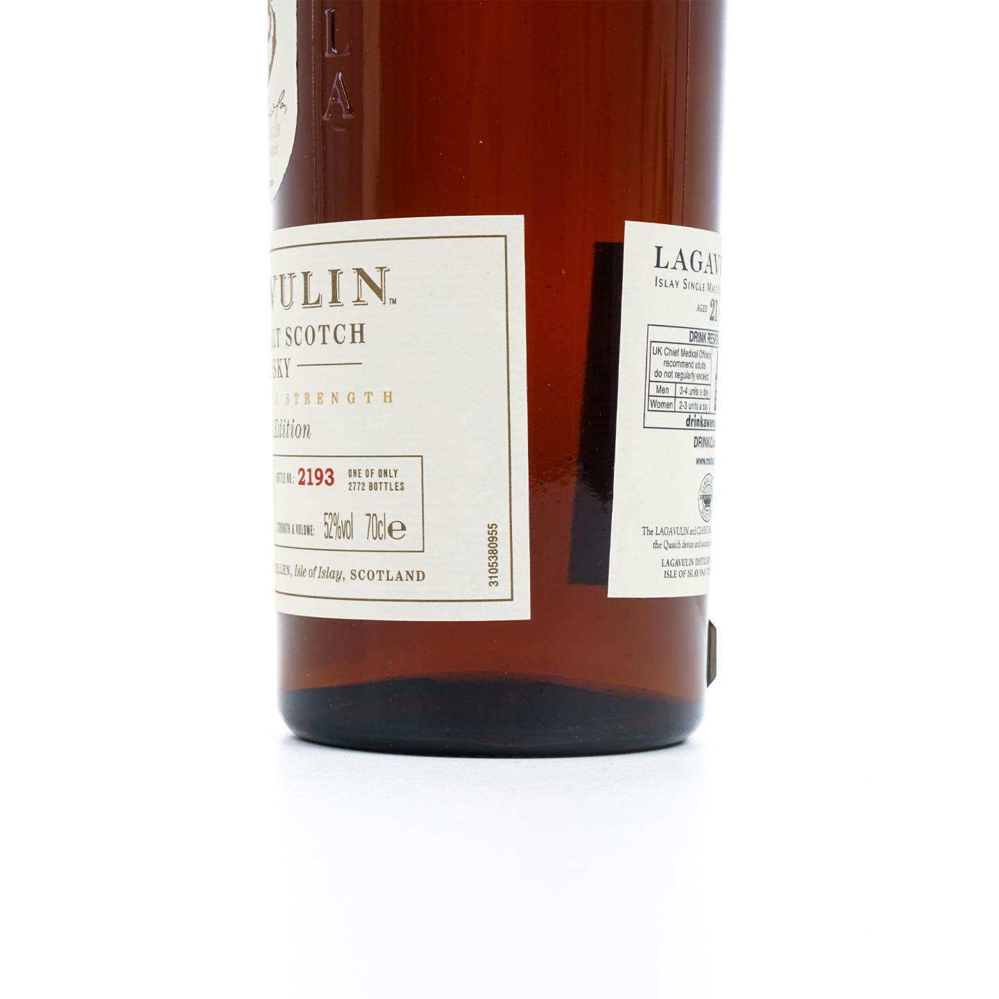 Lagavulin 乐加维林 21年 1991-2012 雪莉桶